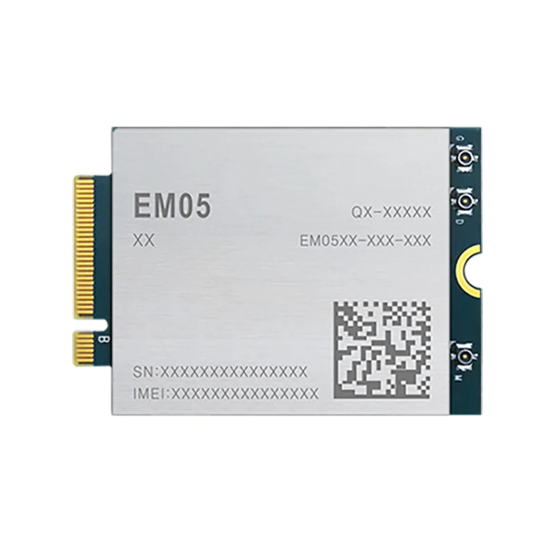 Quectel EM05 EM05-E FDD-LTE/TDD-LTD 4G LTE Cat4 1500Mbps B1/B3/B7/B8/B20/B28/B38 Europe/Australia/New Zealand
Quectel EM05 EM05-E FDD-LTE/TDD-LTD 4G LTE Cat4 1500Mbps B1/B3/B7/B8/B20/B28/B38 Europe/Australia/New Zealand