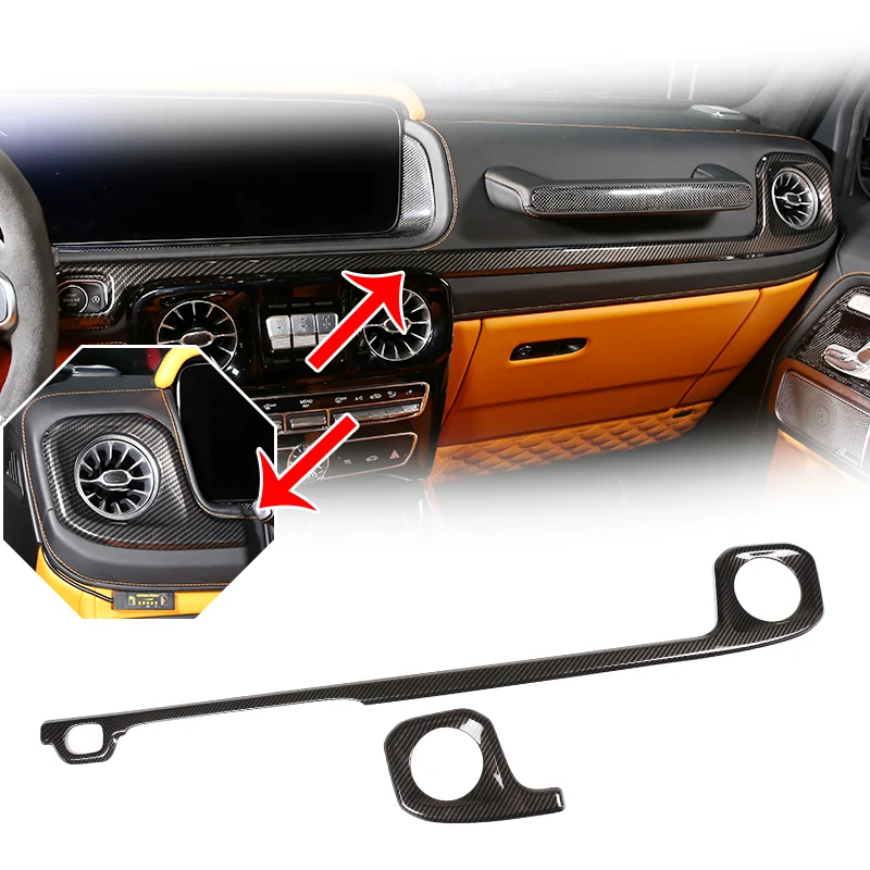For 19-20 Mercedes-Benz G-class central control air conditioning outlet decoration interior accessories central control trim
For 19-20 Mercedes-Benz G-class central control air conditioning outlet decoration interior accessories central control trim