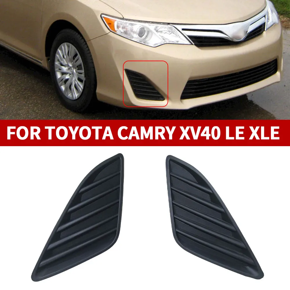 2PCS For Toyota Camry XV40 LE XLE 2010 2011 Car Front Bumper Fog Light Lamp Trim Frame Cover Lid Bezel Grille
2PCS For Toyota Camry XV40 LE XLE 2010 2011 Car Front Bumper Fog Light Lamp Trim Frame Cover Lid Bezel Grille