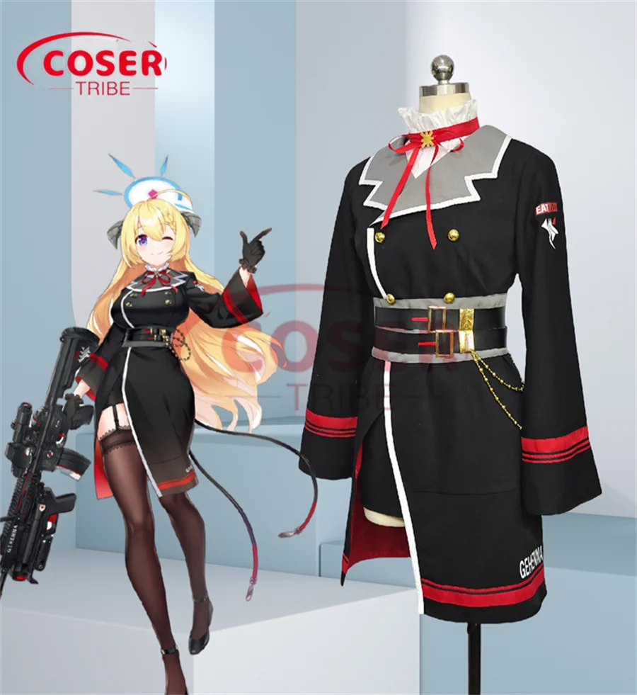 COSER TRIBE Anime Game Blue Archive Wanibuchi Akari Academic style Halloween Carnival Role CosPlay Costume Complete Set
COSER TRIBE Anime Game Blue Archive Wanibuchi Akari Academic style Halloween Carnival Role CosPlay Costume Complete Set