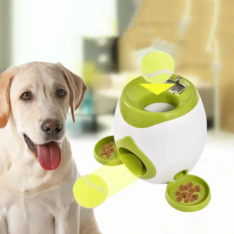 Pet dog tennis ball leakage food trainer trainer reward machine dog snack machine ball thrower interactive fun dog toys
Pet dog tennis ball leakage food trainer trainer reward machine dog snack machine ball thrower interactive fun dog toys
