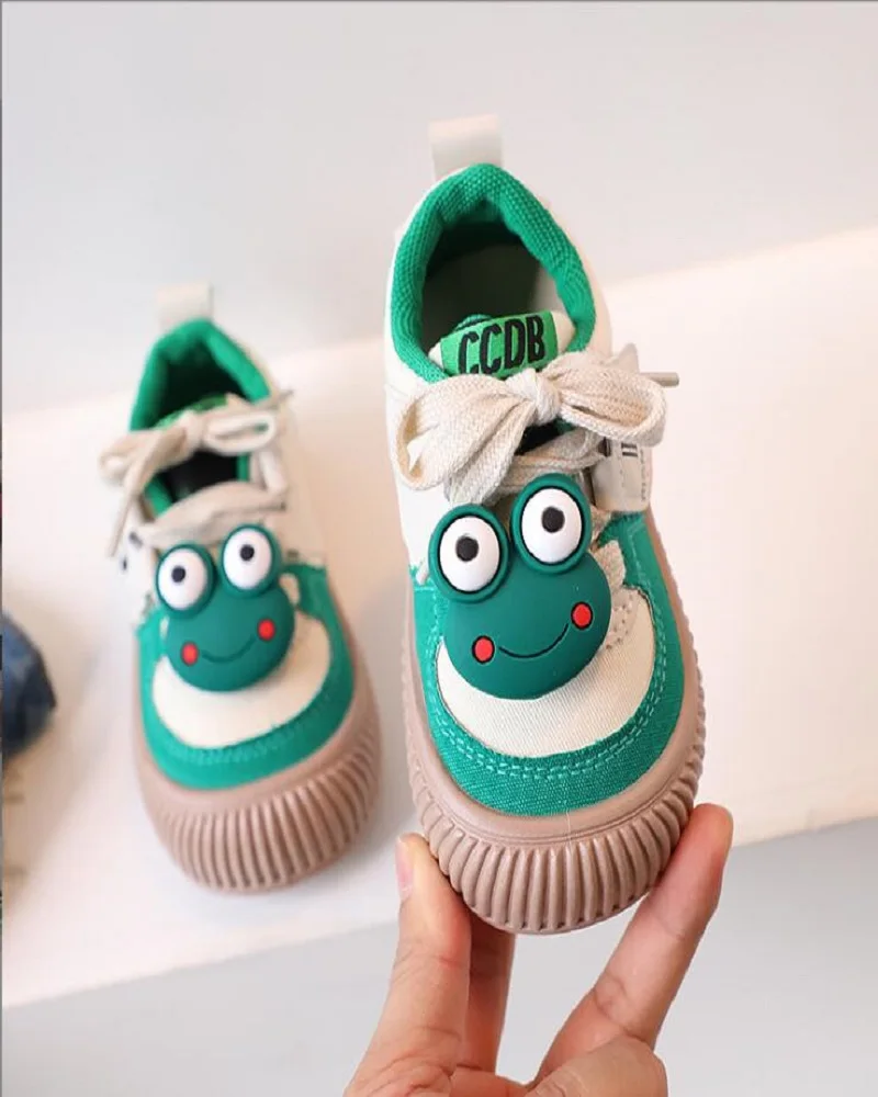 2024 Autumn New Children's Shoes Girls' Korean Soft Sole Canvas Shoes Boys' Baby Kindergarten Indoor Casual Shoes Size 22-31
2024 Autumn New Children's Shoes Girls' Korean Soft Sole Canvas Shoes Boys' Baby Kindergarten Indoor Casual Shoes Size 22-31