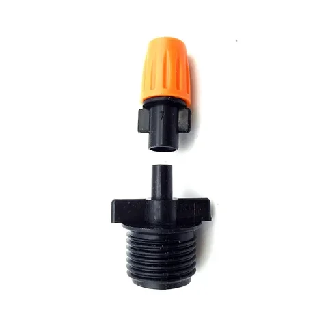 5 Pcs Garden Irrigation Mist Nozzle Spray Adjustable Closable Droplets Orange Single-head Combined With 1/2 "connector
5 Pcs Garden Irrigation Mist Nozzle Spray Adjustable Closable Droplets Orange Single-head Combined With 1/2 "connector