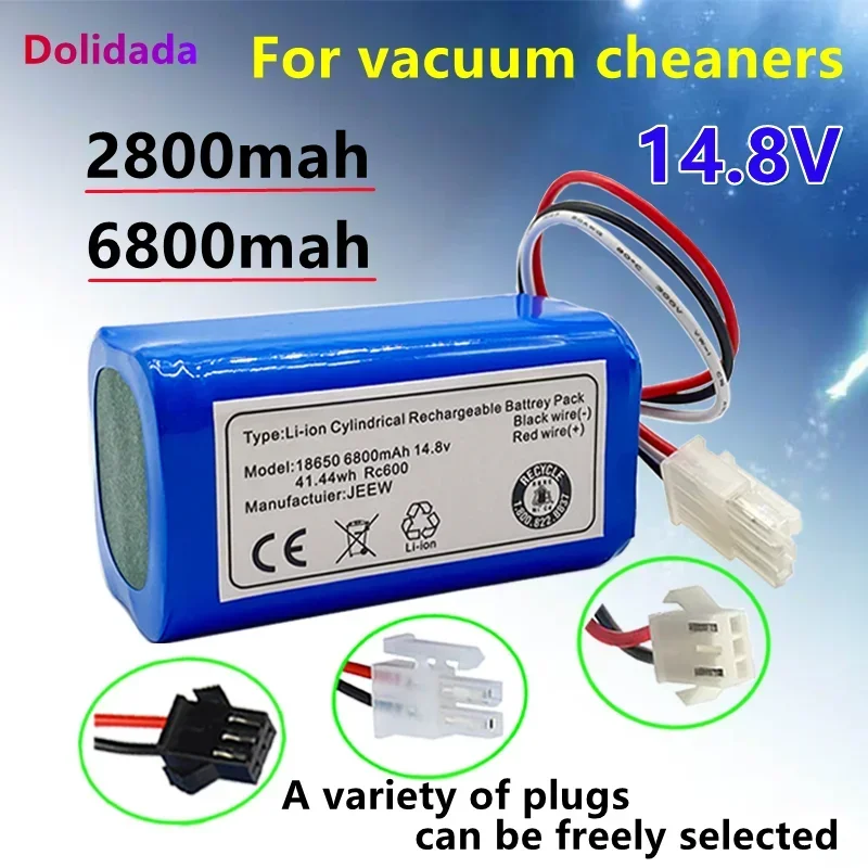 NEW 14.8V2800/6800mah Li-ion Battery Pack for ICLEBO ARTE YCR-M05 POP YCR-M05-P Smart YCR-M04-1 YCR-M05-10 YCR-M05-30 YCR-M05-50
NEW 14.8V2800/6800mah Li-ion Battery Pack for ICLEBO ARTE YCR-M05 POP YCR-M05-P Smart YCR-M04-1 YCR-M05-10 YCR-M05-30 YCR-M05-50