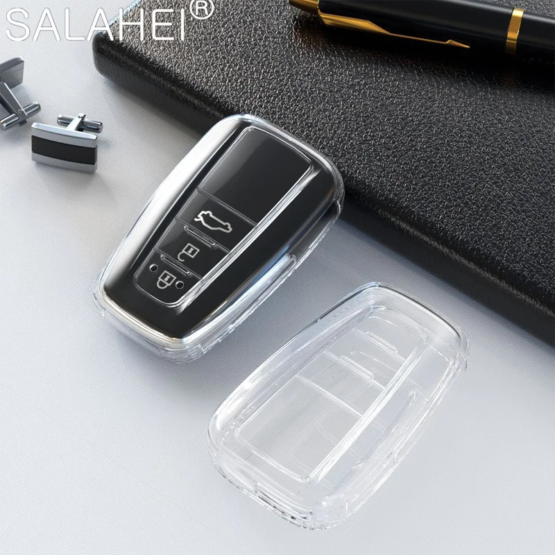 TPU Car Remote Key Case Cover Shell Fob For Toyota Corolla Hybrid Prius Camry 75 CHR C-HR RAV4 XA 50 Altis Land Cruiser Prado
TPU Car Remote Key Case Cover Shell Fob For Toyota Corolla Hybrid Prius Camry 75 CHR C-HR RAV4 XA 50 Altis Land Cruiser Prado