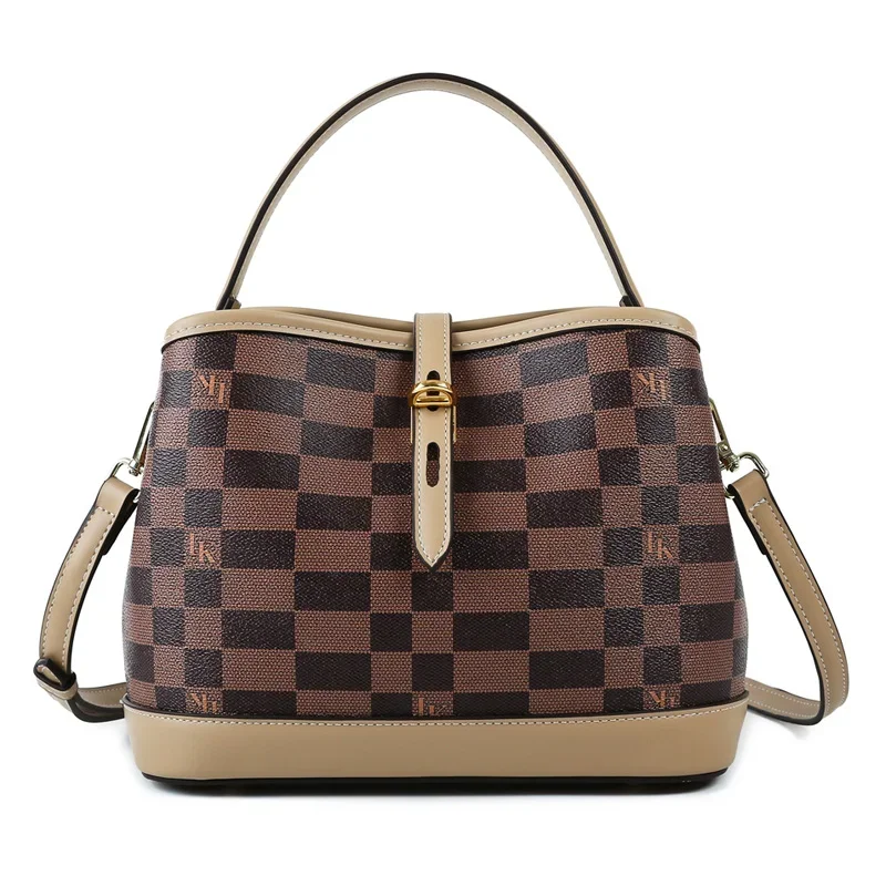 Luxury bag Versatile Texture Women's Bucket Bag 2023 New Vintage Checker Small Design Crossbody Bag and Purses Sac Cc Gg
Luxury bag Versatile Texture Women's Bucket Bag 2023 New Vintage Checker Small Design Crossbody Bag and Purses Sac Cc Gg