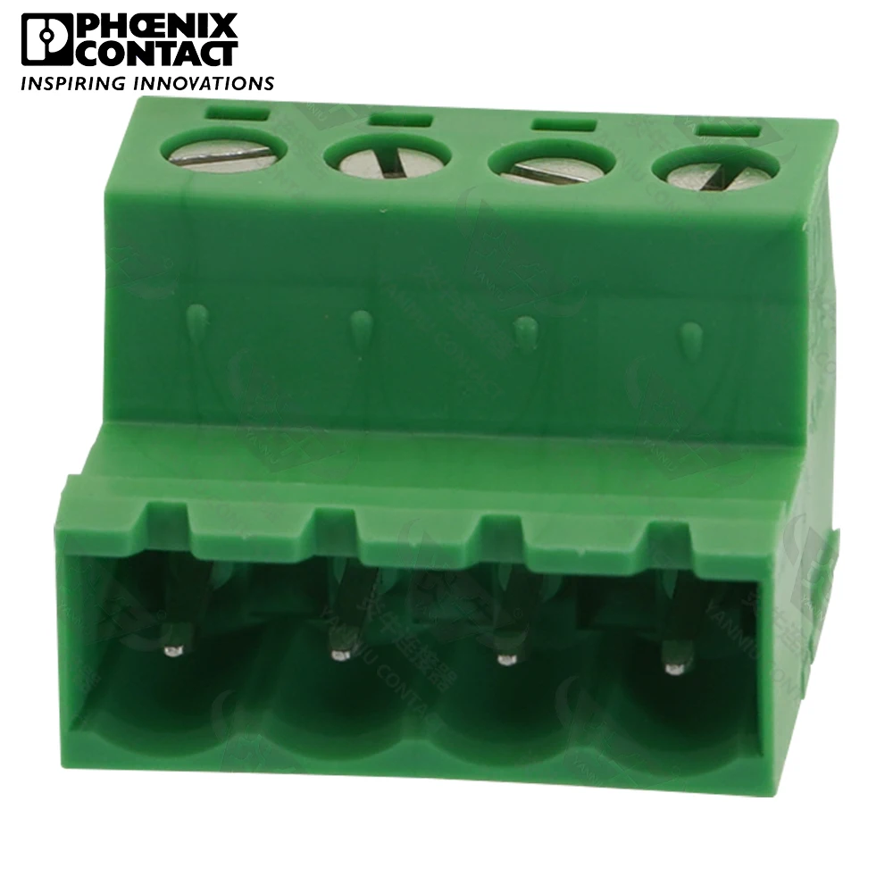 5.08mm Original Genuine Phoenix Contact Connector PCB Pluggable PLUG-IN Terminal Block 4 Pin IC 2.5 ST 5.08 1786190 12A 320V
5.08mm Original Genuine Phoenix Contact Connector PCB Pluggable PLUG-IN Terminal Block 4 Pin IC 2.5 ST 5.08 1786190 12A 320V