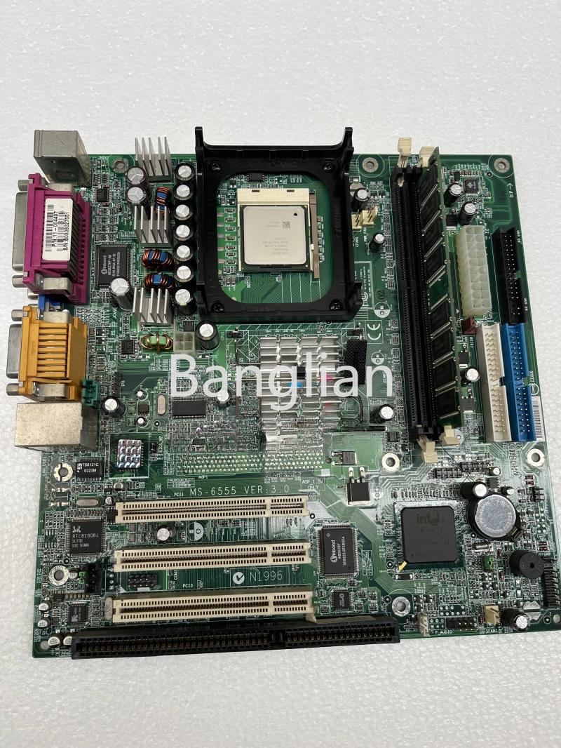 Suitable for Wire Cutting Lenovo 845 Motherboard MS-6555 with ISA Integrated Motherboard Support 98 System Free Memory CPU
Suitable for Wire Cutting Lenovo 845 Motherboard MS-6555 with ISA Integrated Motherboard Support 98 System Free Memory CPU
