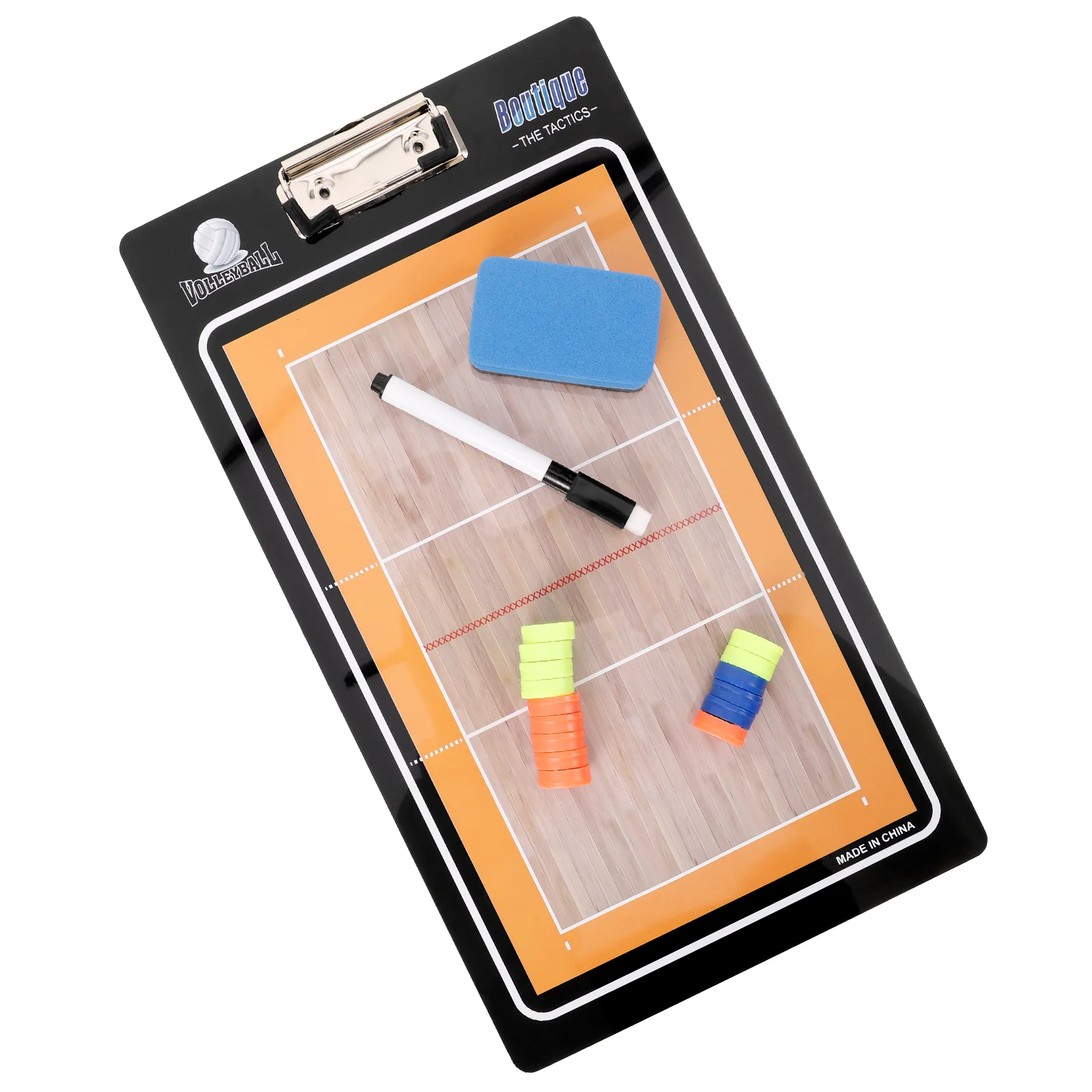Volleyball Board Coaching Clipboard With Marker Pen Magnetic Tactical Notebook Game Training Teach Equipment Sports Supply
Volleyball Board Coaching Clipboard With Marker Pen Magnetic Tactical Notebook Game Training Teach Equipment Sports Supply