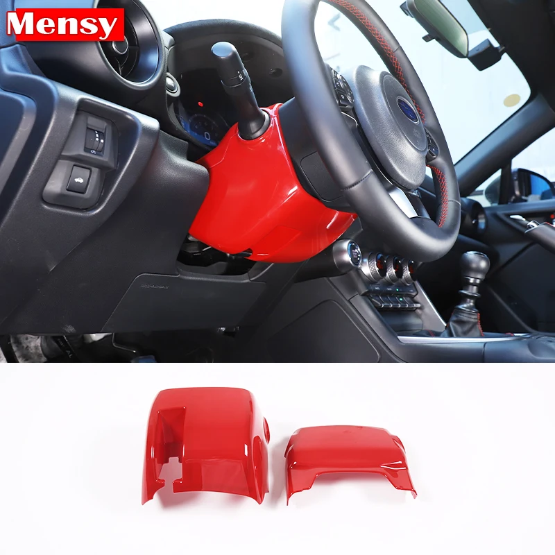 

For Toyota 86 2022-2023 Car Steering Wheel Base Lower Decor Cover For Subaru BRZ 2022-2023 Car Interior Accessories
