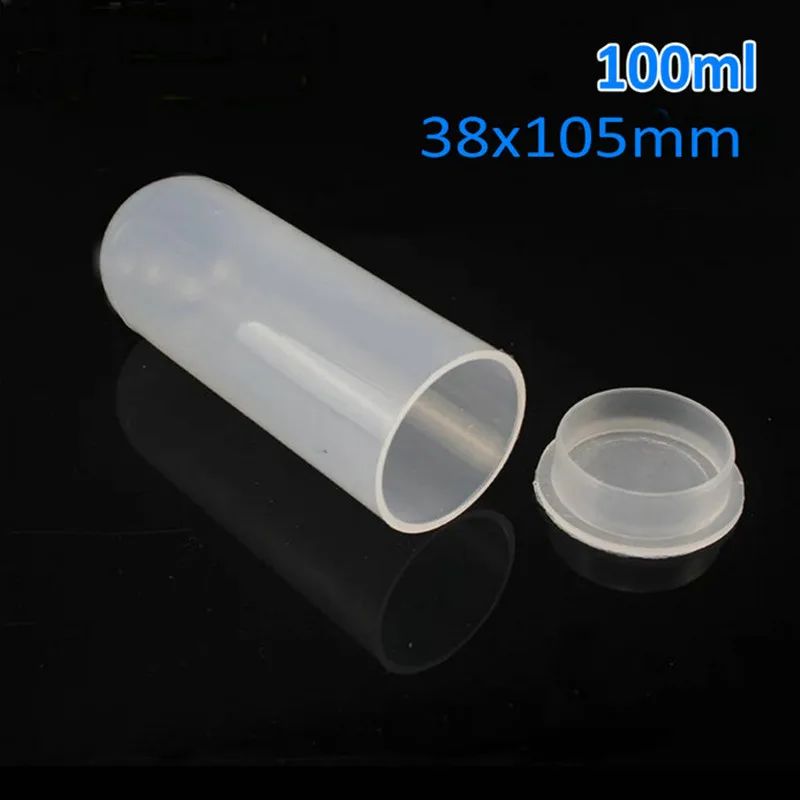20pcs/lot 100ml Clear Plastic centrifuge tube PP Microcentrifuge Round-bottomed with Flat Socket Cap Test Sample Vials
20pcs/lot 100ml Clear Plastic centrifuge tube PP Microcentrifuge Round-bottomed with Flat Socket Cap Test Sample Vials