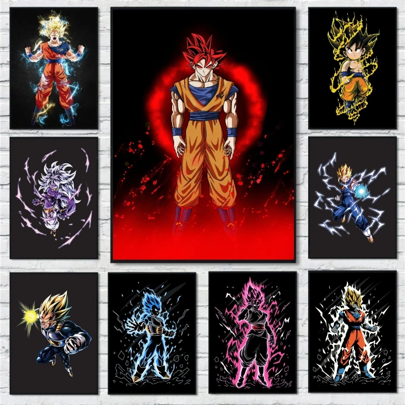 Anime Film Action Figures Dragon Ball Z Son Goku Son Goten Poster Decorative Hanging Painting Living Room Living Room
Anime Film Action Figures Dragon Ball Z Son Goku Son Goten Poster Decorative Hanging Painting Living Room Living Room