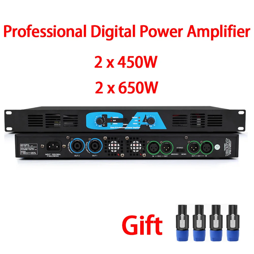 Professional Digital Mixing Console 1U High-power Stage Performance Home Outdoor Ktv Bar School 2 or 4 Channel Audio Amplifier
Professional Digital Mixing Console 1U High-power Stage Performance Home Outdoor Ktv Bar School 2 or 4 Channel Audio Amplifier