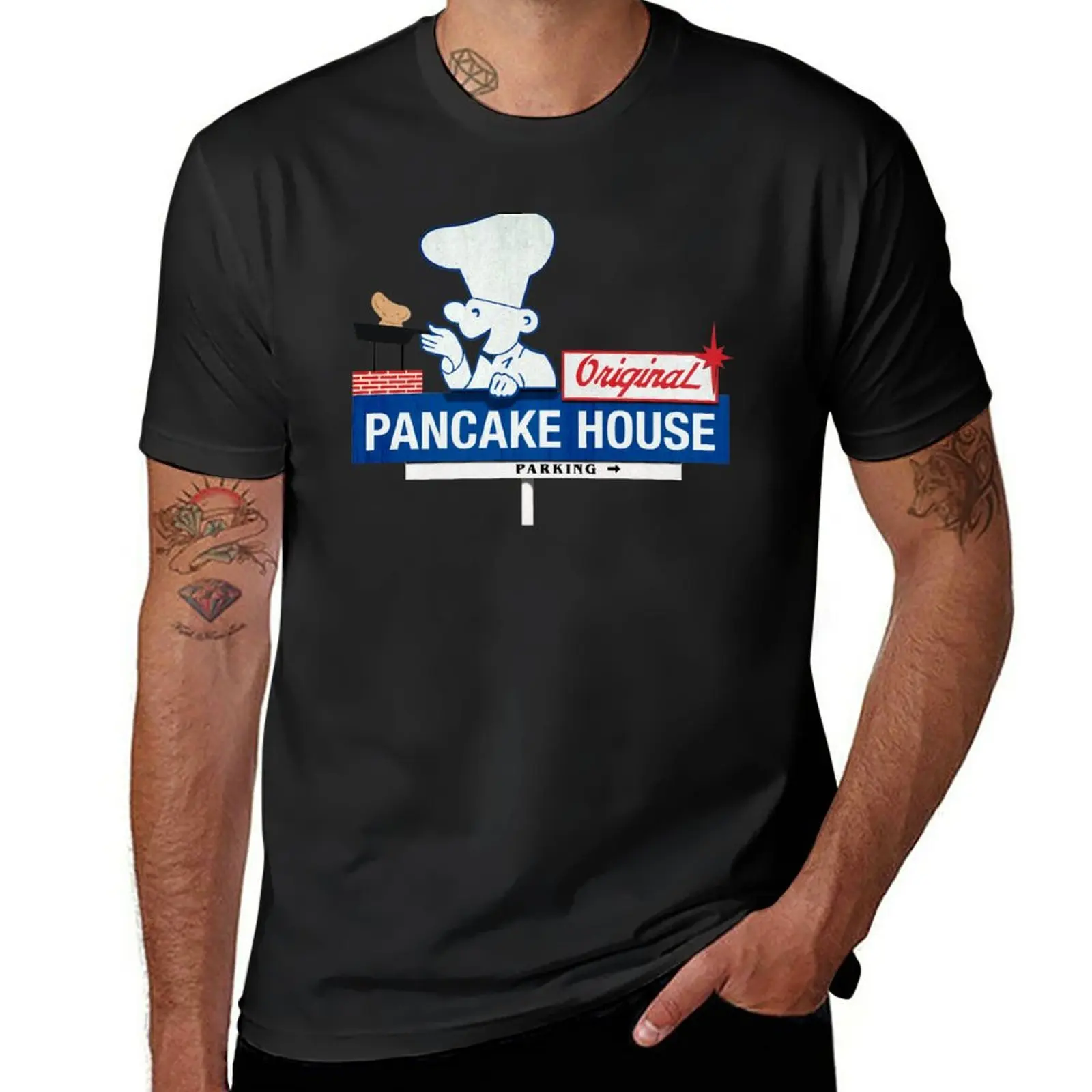 New The Original Pancake House Breakfast Restaurant's Marquee From First California Location T-Shirt tees mens funny t shirts
New The Original Pancake House Breakfast Restaurant's Marquee From First California Location T-Shirt tees mens funny t shirts