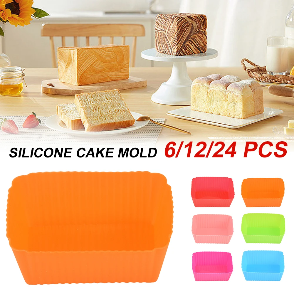 6/12/24Pcs Silicone Baking Mold Reusable Cupcake Making Mold Dishwasher Safe Baking Cup Mold for Muffin Chocolate Jelly Pudding
6/12/24Pcs Silicone Baking Mold Reusable Cupcake Making Mold Dishwasher Safe Baking Cup Mold for Muffin Chocolate Jelly Pudding