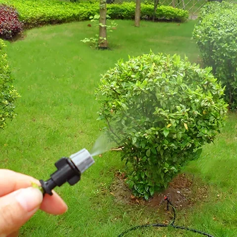 Gray Mist Nozzle Agriculture Irrigation system Spray nozzle Greenhouse Micro irrigation Water spray with 6 mm Interface 20 Pcs
Gray Mist Nozzle Agriculture Irrigation system Spray nozzle Greenhouse Micro irrigation Water spray with 6 mm Interface 20 Pcs