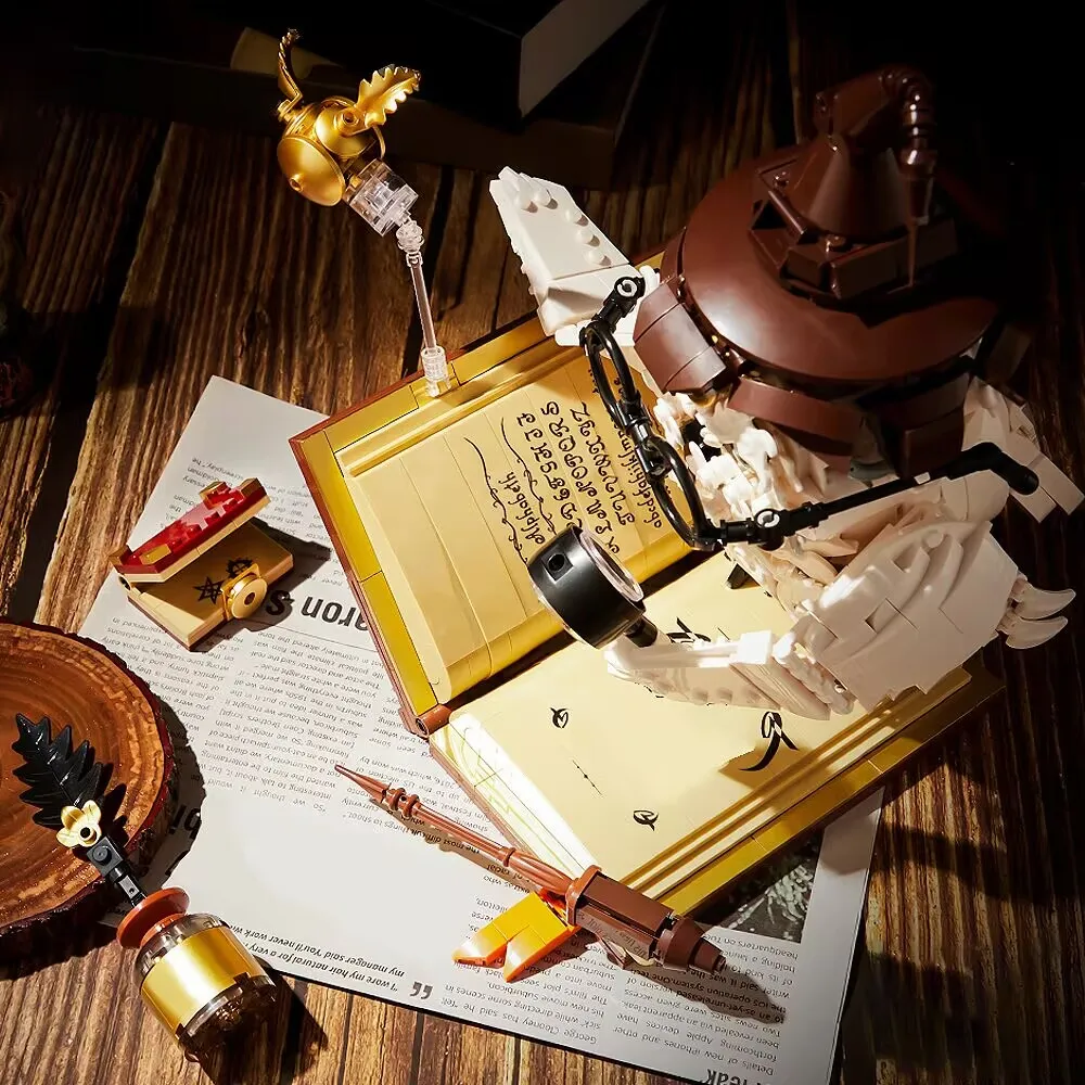 creative expert Ideas Owl series moc Building Block bricks Magical World model toy harry kids gifts Christmas 1162pcs creative expert Ideas Owl series moc Building Block bricks Magical World model toy harry kids gifts Christmas 1162pcs