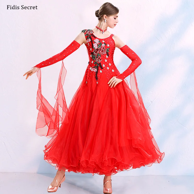 MQ297 4 Colors Big Swing Long Dress,Women Standard Ballroom Dance/Tango/Waltz/Foxtrot/Modern Dancing Stage Competition Costumes
MQ297 4 Colors Big Swing Long Dress,Women Standard Ballroom Dance/Tango/Waltz/Foxtrot/Modern Dancing Stage Competition Costumes