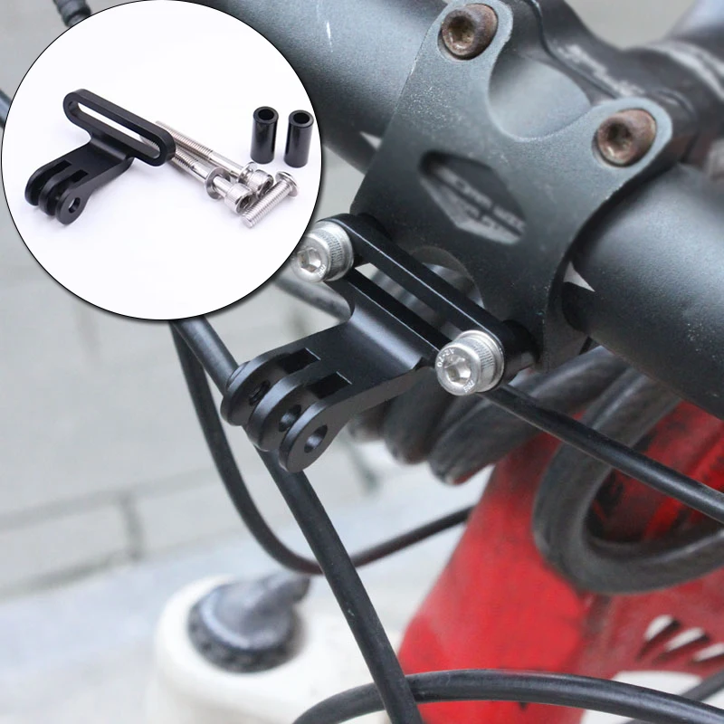

Bike Stem Camera Holder Vertical Installation Mount For GoPro Base Aluminum Alloy Holder Sports Camera Mount Bike Accessories