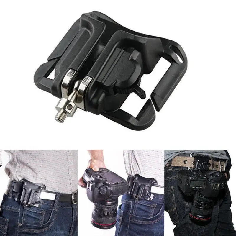 Waist Belt Strap Quick Release Mount Buckle Fast Loading Hanger Holder Clip for DSLR Digital Camera accessories
Waist Belt Strap Quick Release Mount Buckle Fast Loading Hanger Holder Clip for DSLR Digital Camera accessories