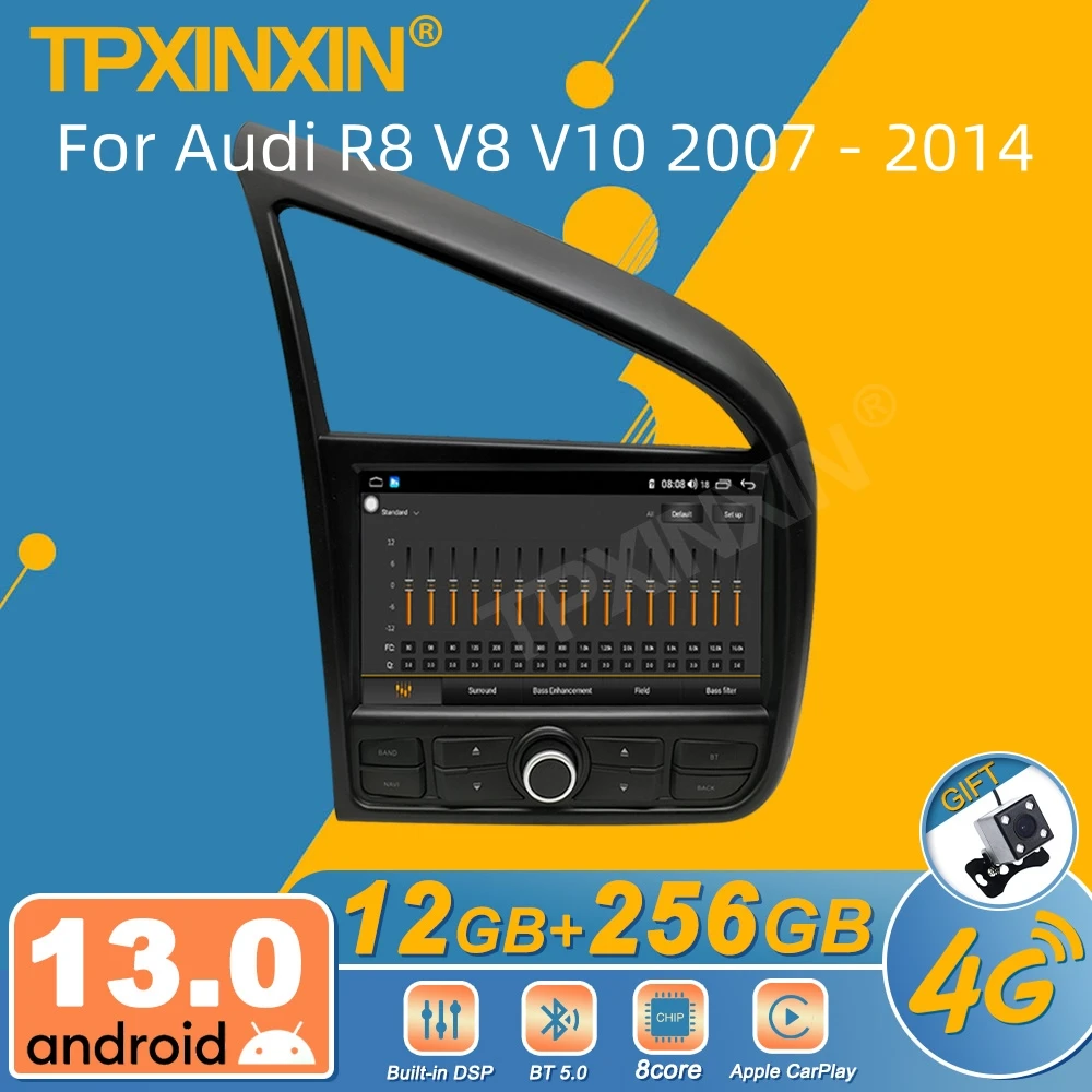 For Audi R8 V8 V10 2007 - 2014 Android Car Radio 2Din Stereo Receiver Autoradio Multimedia Player GPS Navi Head Unit Screen
For Audi R8 V8 V10 2007 - 2014 Android Car Radio 2Din Stereo Receiver Autoradio Multimedia Player GPS Navi Head Unit Screen