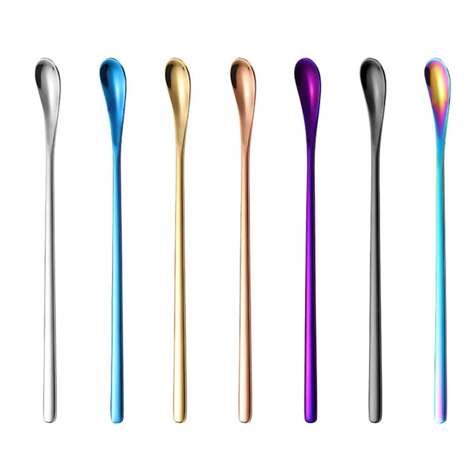 1/7pc Silver Stainless Steel Long Handle Ice Cream Dessert Sundae Spoons Coffee Spoons Kitchen Accessories Tableware Decoration
1/7pc Silver Stainless Steel Long Handle Ice Cream Dessert Sundae Spoons Coffee Spoons Kitchen Accessories Tableware Decoration