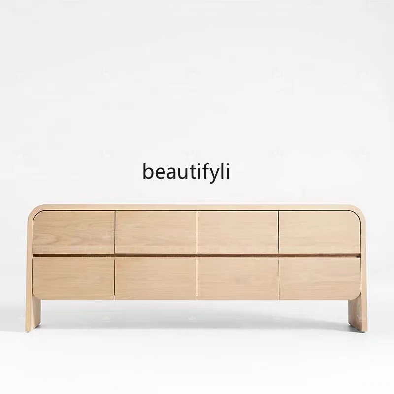Simple Nordic Modern Solid Wood Multi-Functional Storage Cabinet Wood Color Living Room TV Hallway Sideboard Cabinet
Simple Nordic Modern Solid Wood Multi-Functional Storage Cabinet Wood Color Living Room TV Hallway Sideboard Cabinet