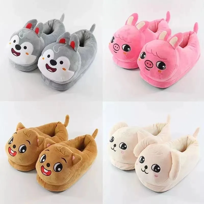 Cute Straykids Hyun Jin Felix Same Home Shoes Slippers Woman/men Couples Indoor Floor Non-slip Winter Keep Warm Cotton Shoes Toy
Cute Straykids Hyun Jin Felix Same Home Shoes Slippers Woman/men Couples Indoor Floor Non-slip Winter Keep Warm Cotton Shoes Toy