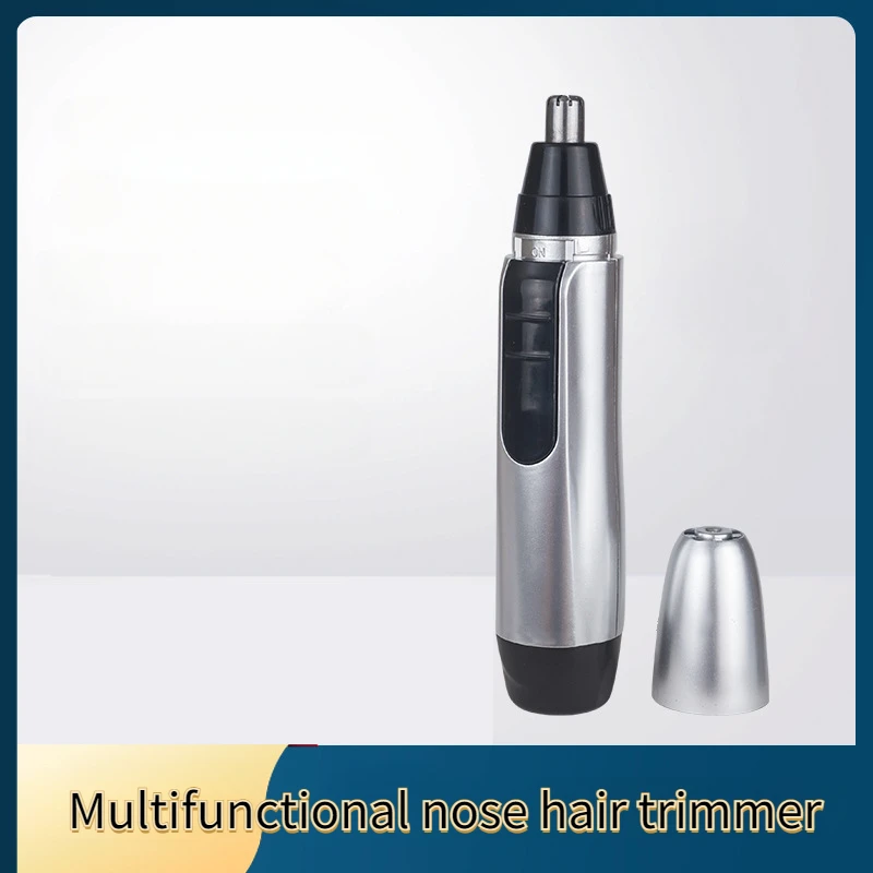 Portable Stainless Steel Round Head Hair Trimmer for Nose Hair, Sideburns and Eyebrows Electric Nose Hair Trimmer
Portable Stainless Steel Round Head Hair Trimmer for Nose Hair, Sideburns and Eyebrows Electric Nose Hair Trimmer