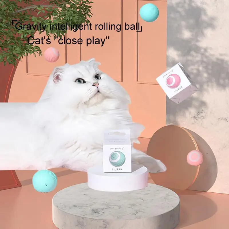 Durable Self-Entertainment Ball for Cats - The Ultimate Pet Supplies Gravity Smart Rolling Ball with Catnip
Durable Self-Entertainment Ball for Cats - The Ultimate Pet Supplies Gravity Smart Rolling Ball with Catnip