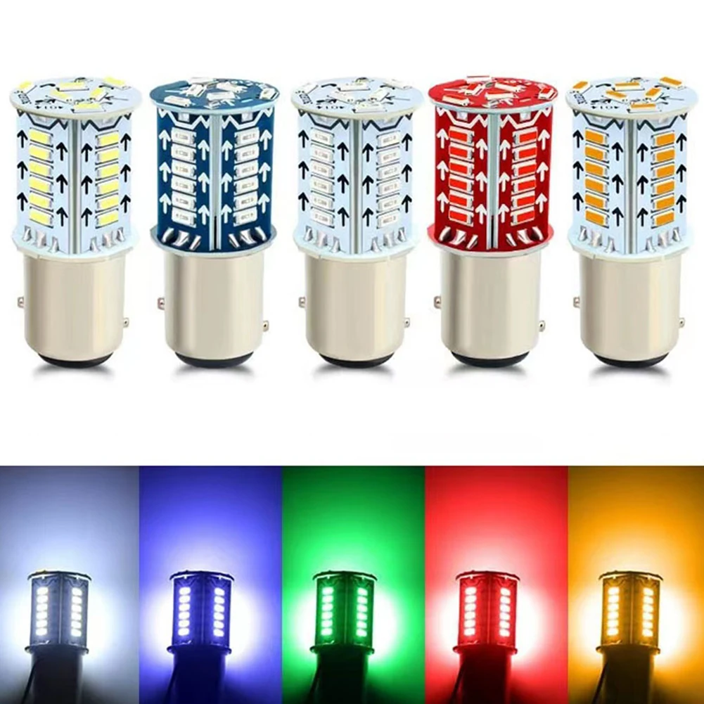 2pcs Motorcycle 1157 LED Bulb Reverse Brake Light BAY15D P21/5W DRL Reversing Parking Turn Signal Taillamp For Car
2pcs Motorcycle 1157 LED Bulb Reverse Brake Light BAY15D P21/5W DRL Reversing Parking Turn Signal Taillamp For Car