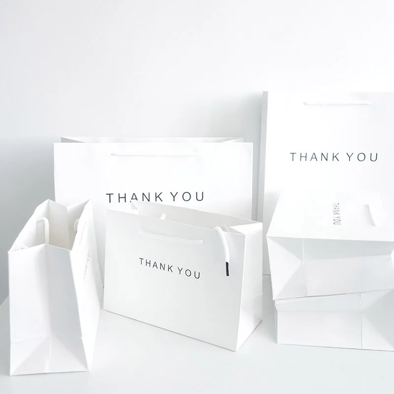 120pcs Kraft Paper Gift Bag with Handle Thank You White Wedding Birthday Party Package Bags Christmas Gift Wraping Bag
120pcs Kraft Paper Gift Bag with Handle Thank You White Wedding Birthday Party Package Bags Christmas Gift Wraping Bag