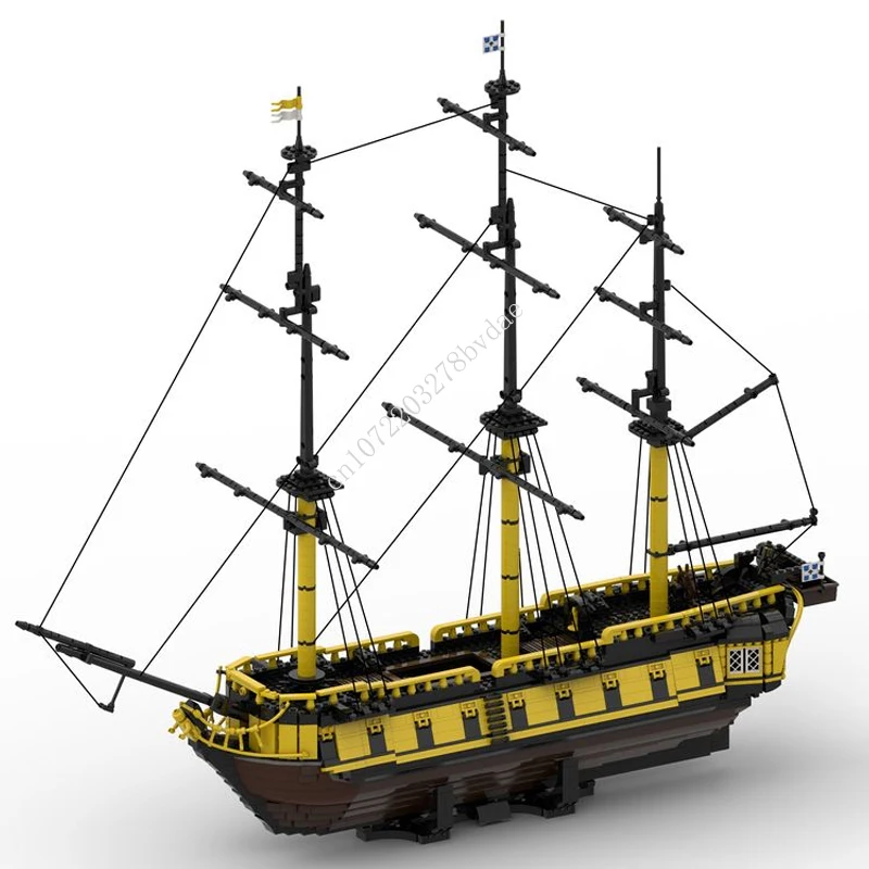 3143 шт. строительные блоки MOC средневековый HMS Earl Gruenward пиратский корабль, технологические кирпичи, наборы для сборки «сделай сам», игрушки, подарки на день рождения
3143 шт. строительные блоки MOC средневековый HMS Earl Gruenward пиратский корабль, технологические кирпичи, наборы для сборки «сделай сам», игрушки, подарки на день рождения