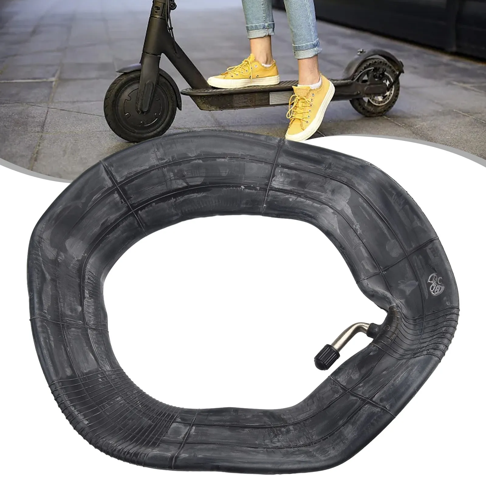Brand New Inner Tube Electric Scooter Practical Replacement Rubber Thickened Tyre 10 Inch 10*2.50 10x2.5 90° Valve
Brand New Inner Tube Electric Scooter Practical Replacement Rubber Thickened Tyre 10 Inch 10*2.50 10x2.5 90° Valve