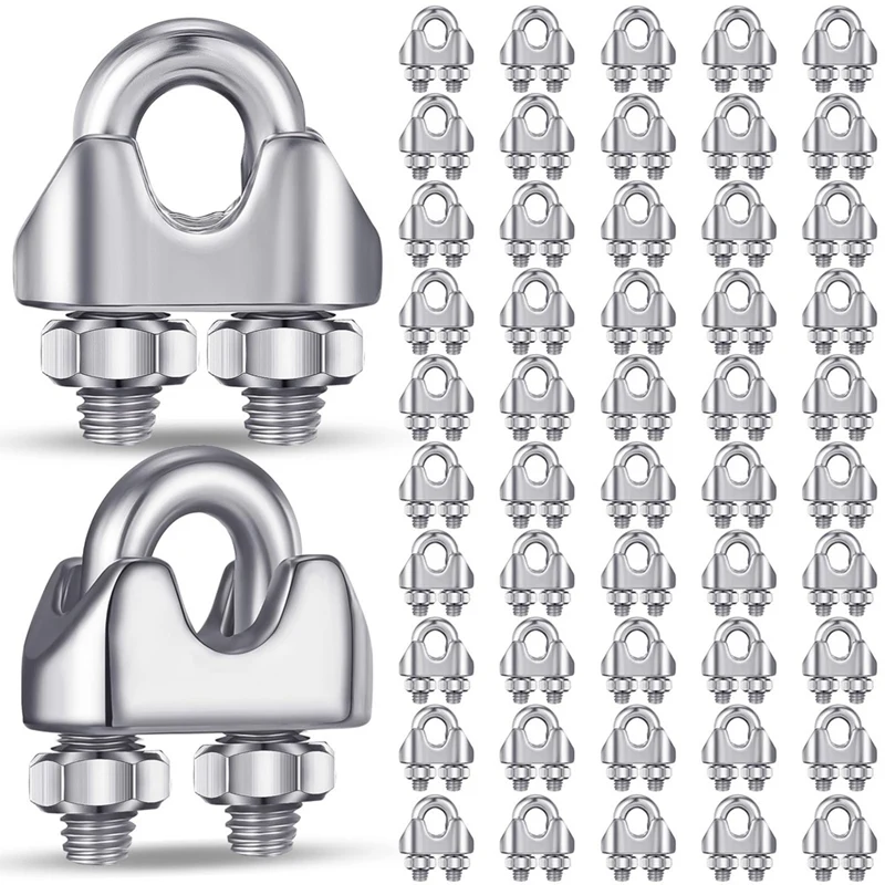 50 шт. 1/8 дюйма M3 зажим для провода из нержавеющей стали, зажим для кабеля, зажим для провода из нержавеющей стали 304, прочный зажим для провода, зажим для кабеля
50 шт. 1/8 дюйма M3 зажим для провода из нержавеющей стали, зажим для кабеля, зажим для провода из нержавеющей стали 304, прочный зажим для провода, зажим для кабеля