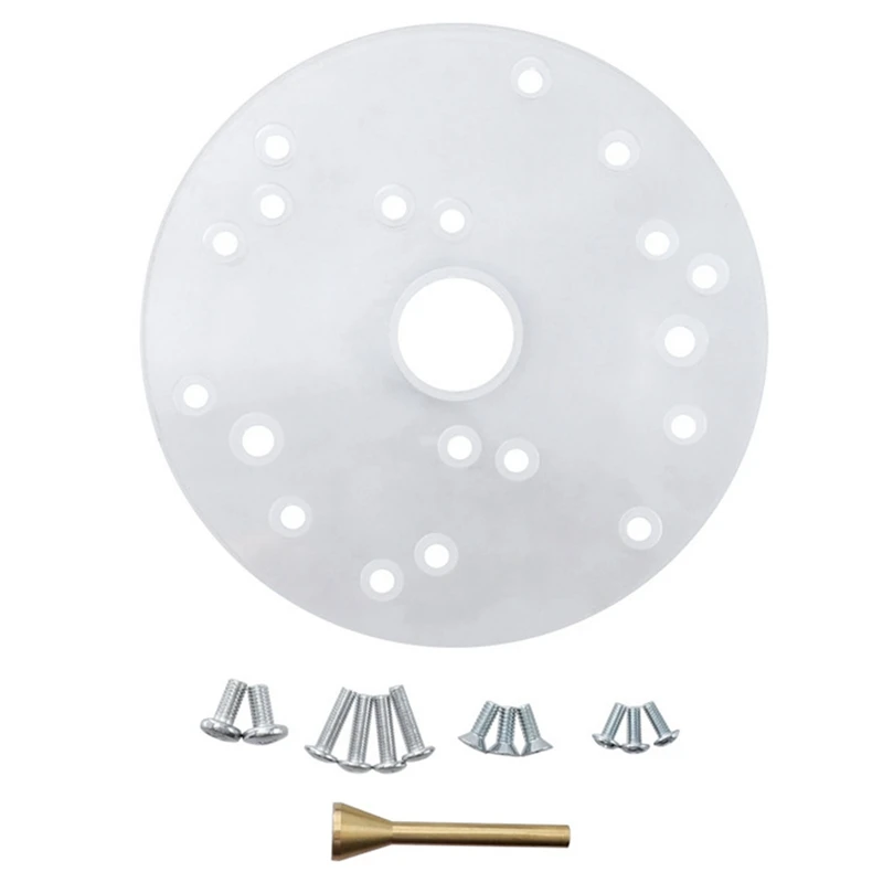 Router Base Plate Kit For Trim Routers Compact Router Plate With Screws Universal Router Base Plate Easy Install Easy To Use
Router Base Plate Kit For Trim Routers Compact Router Plate With Screws Universal Router Base Plate Easy Install Easy To Use
