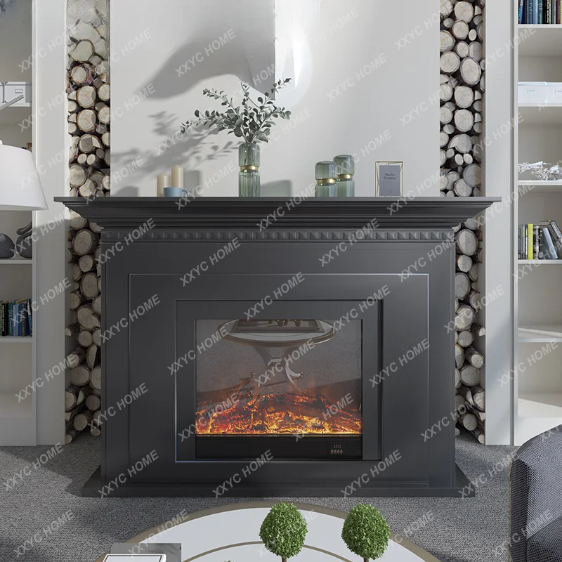 American-Style Simple Solid Wood Electric Fireplace Decorative Cabinet Luxury European-Style Heating Fake Flame Mantel
American-Style Simple Solid Wood Electric Fireplace Decorative Cabinet Luxury European-Style Heating Fake Flame Mantel