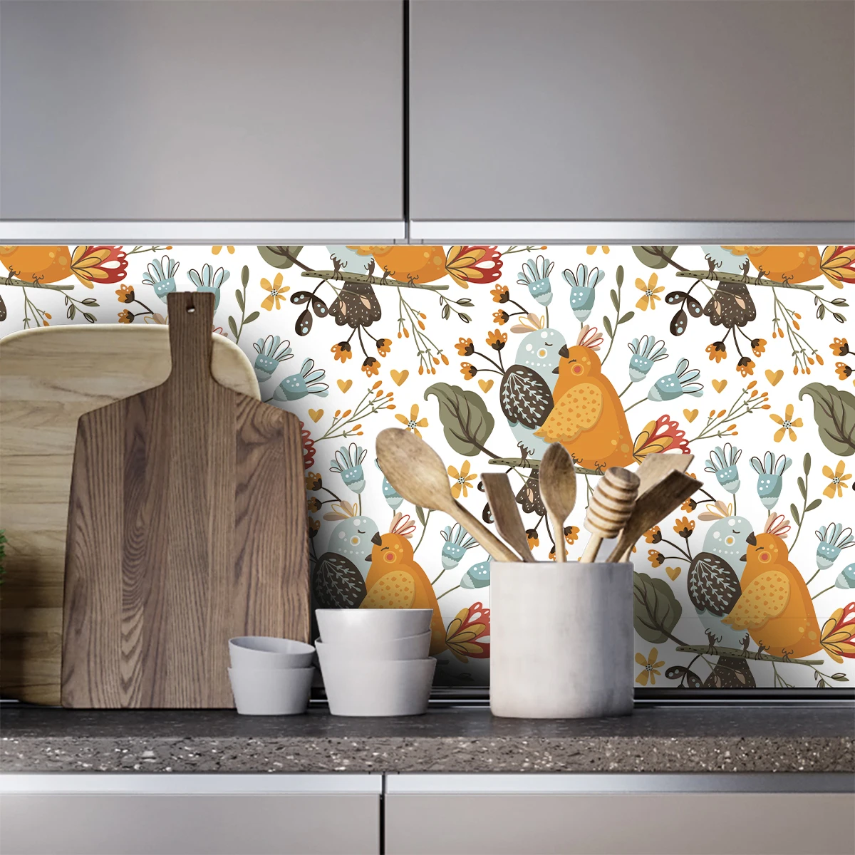 Flowers Bird Self Adhesive Wallpaper Living Room Home Decoration Renovation Sticker Wallpaper for Kitchen Cabinet Furniture
Flowers Bird Self Adhesive Wallpaper Living Room Home Decoration Renovation Sticker Wallpaper for Kitchen Cabinet Furniture