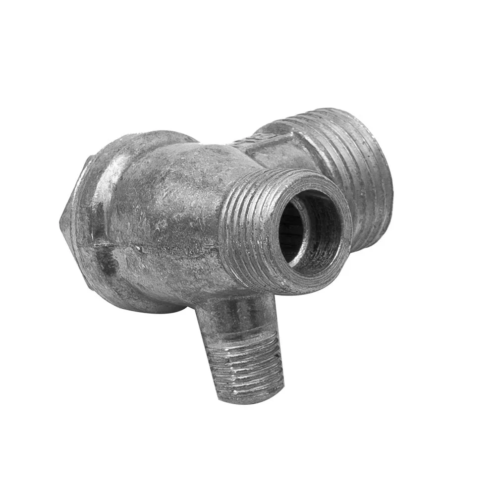 3-Port Aluminum Alloy Male Thread Check Valve Connector Tool For Air Compressor Air Pressure Tank Compressor Piston Pump
3-Port Aluminum Alloy Male Thread Check Valve Connector Tool For Air Compressor Air Pressure Tank Compressor Piston Pump