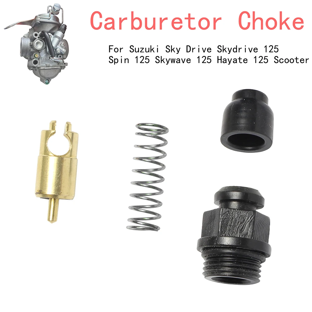 Carburetor Choke Starter Set For Suzuki Sky Drive Skydrive 125 Spin 125 Skywave 125 Hayate 125 Scooter
Carburetor Choke Starter Set For Suzuki Sky Drive Skydrive 125 Spin 125 Skywave 125 Hayate 125 Scooter