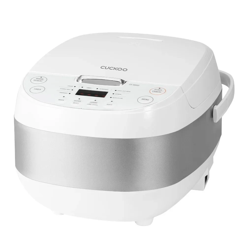 Cuckoo 6 cup (uncooked)/12 cup (cooked) Rice Cooker, 10 Menu Options: Oatmeal, Brown Rice & More, Touch-Screen
Cuckoo 6 cup (uncooked)/12 cup (cooked) Rice Cooker, 10 Menu Options: Oatmeal, Brown Rice & More, Touch-Screen