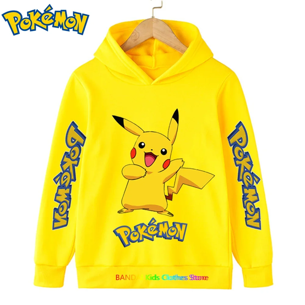 Hot 3-14 Years pokemon Hoodie Kids Fashion Children Baby Boys Clothes Pikachu Sweatshirt Children Tops Girls Clothing Sweater
Hot 3-14 Years pokemon Hoodie Kids Fashion Children Baby Boys Clothes Pikachu Sweatshirt Children Tops Girls Clothing Sweater
