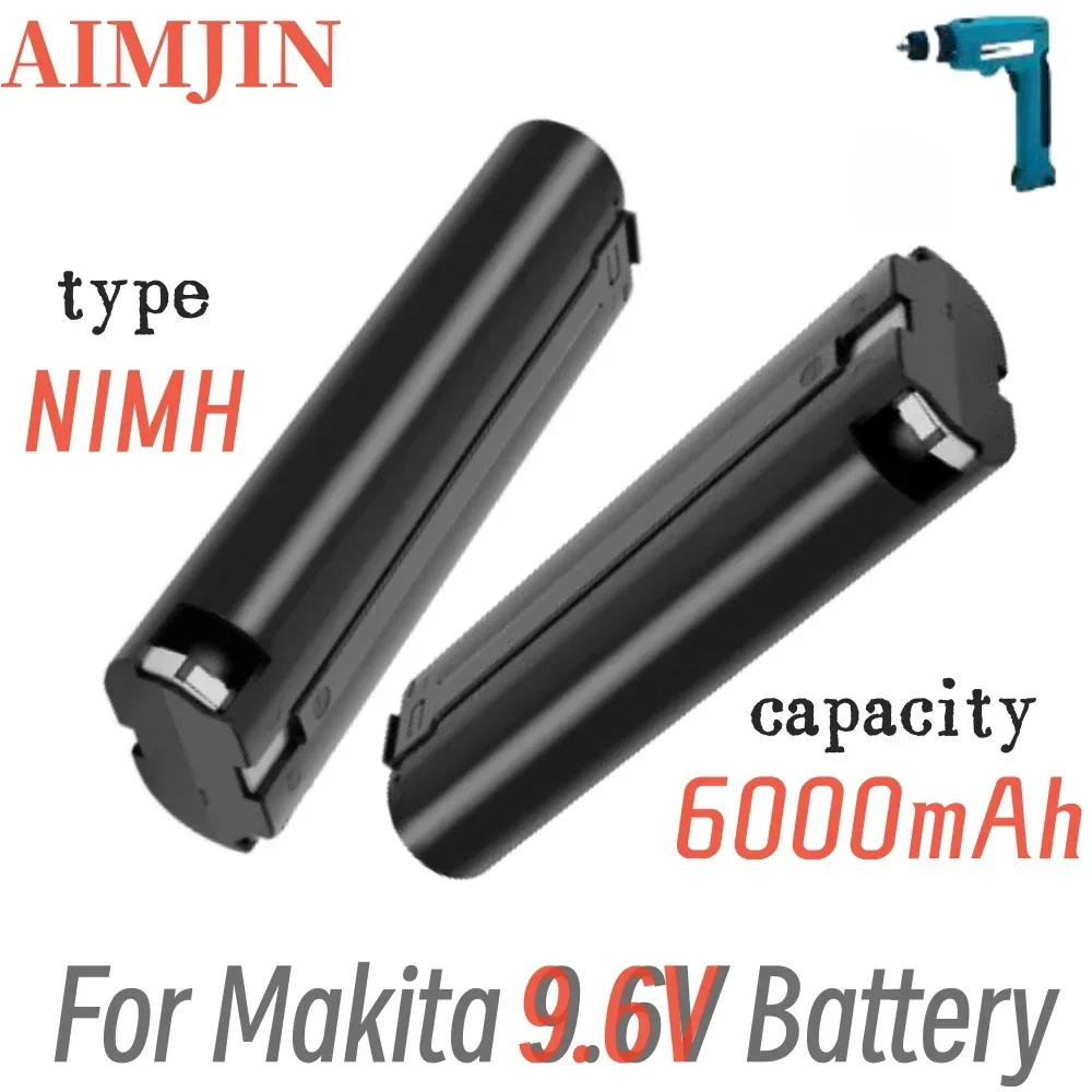 9.6V 6.0Ah tool battery, NI-MH Rechargeable battery, suitable for Makita 9000 191681-2 632007-4 6096D 4390D 5090D
9.6V 6.0Ah tool battery, NI-MH Rechargeable battery, suitable for Makita 9000 191681-2 632007-4 6096D 4390D 5090D