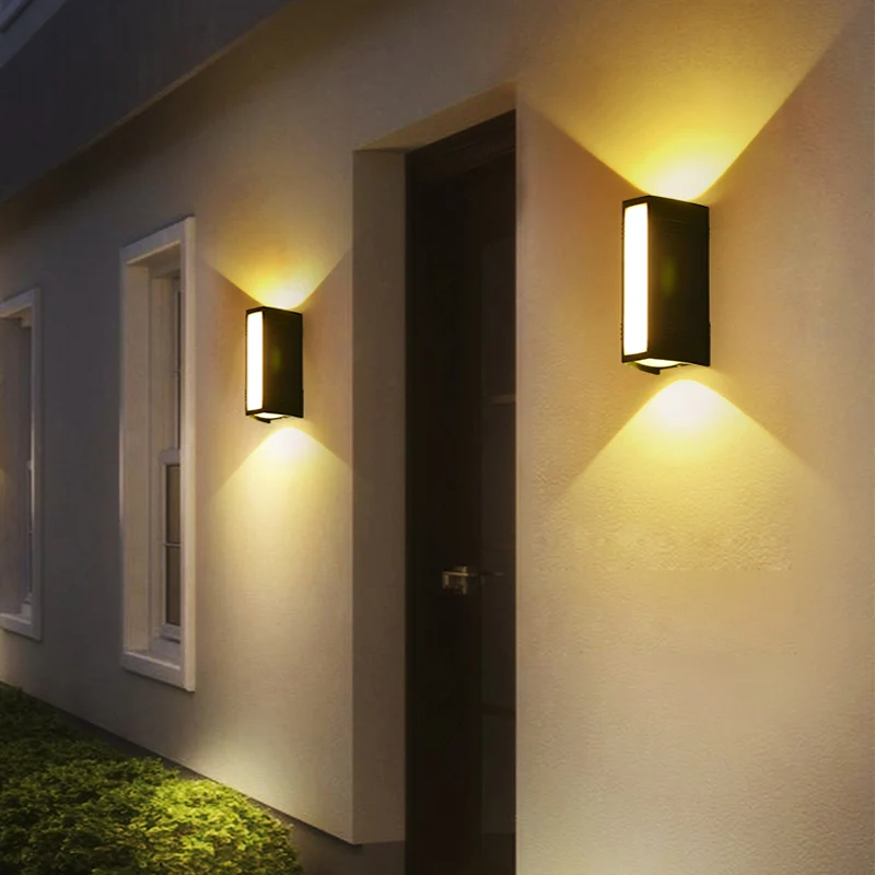 New Corridor Stairs Lighting LED Wall Lamp Outdoor Waterproof IP65 Up and Down Wall Sconce Light Acrylic Garden Lights 220V
New Corridor Stairs Lighting LED Wall Lamp Outdoor Waterproof IP65 Up and Down Wall Sconce Light Acrylic Garden Lights 220V