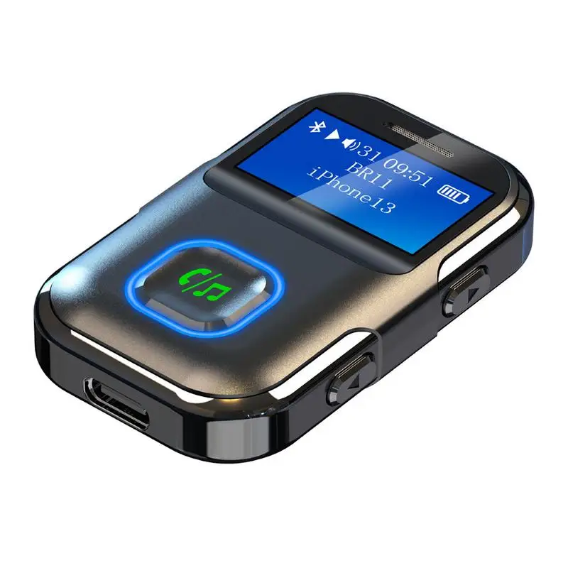 Автомобильный bluetooth-приемник с разъемом 3,5 мм, беспроводной аудиоадаптер для смартфонов, планшетов, громкой связи, звонков и музыкального стереоприемника Mp3
Автомобильный bluetooth-приемник с разъемом 3,5 мм, беспроводной аудиоадаптер для смартфонов, планшетов, громкой связи, звонков и музыкального стереоприемника Mp3