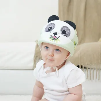 아기 안전 헬멧 머리 보호 모자, 유아 낙상 방지 패드, 어린이 보행 배우기, 크래시 캡, 조절 가능한 보호 헤드기어 상품 이미지