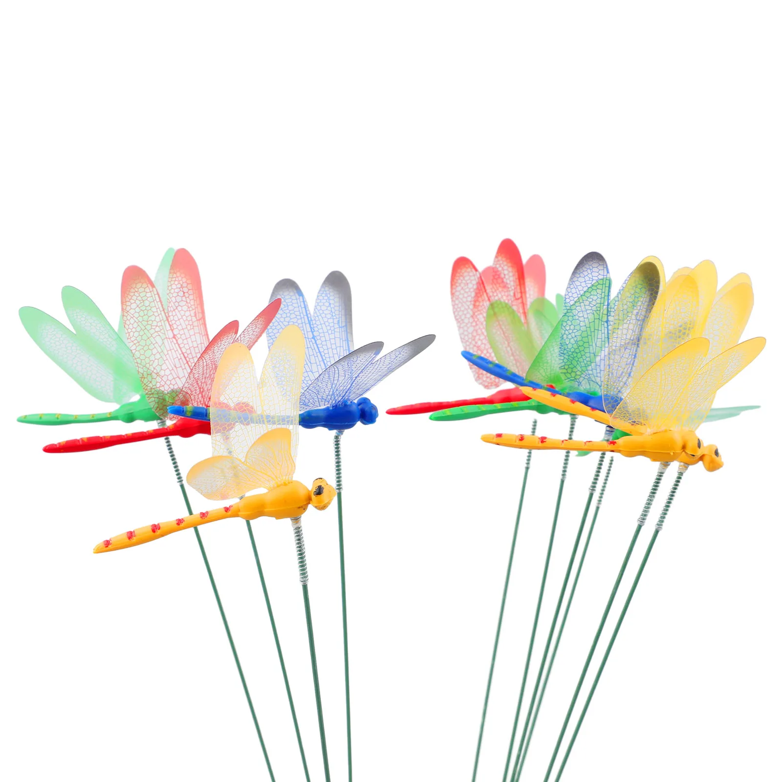 10PCS Dragonfly Stakes 3D Simulation Dragonfly Stakes Yard Plant Lawn Decor Garden Yard Planterr Colorful Dragonfly Stakes
10PCS Dragonfly Stakes 3D Simulation Dragonfly Stakes Yard Plant Lawn Decor Garden Yard Planterr Colorful Dragonfly Stakes