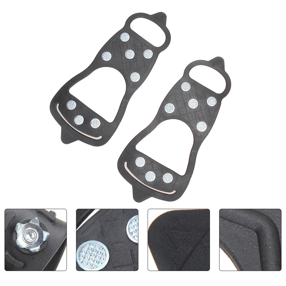 Crampons Non-slipping Shoe Cover Outdoor Cleats Anti-skid Shoes Hiking Ice Camping Simple Accessory
Crampons Non-slipping Shoe Cover Outdoor Cleats Anti-skid Shoes Hiking Ice Camping Simple Accessory