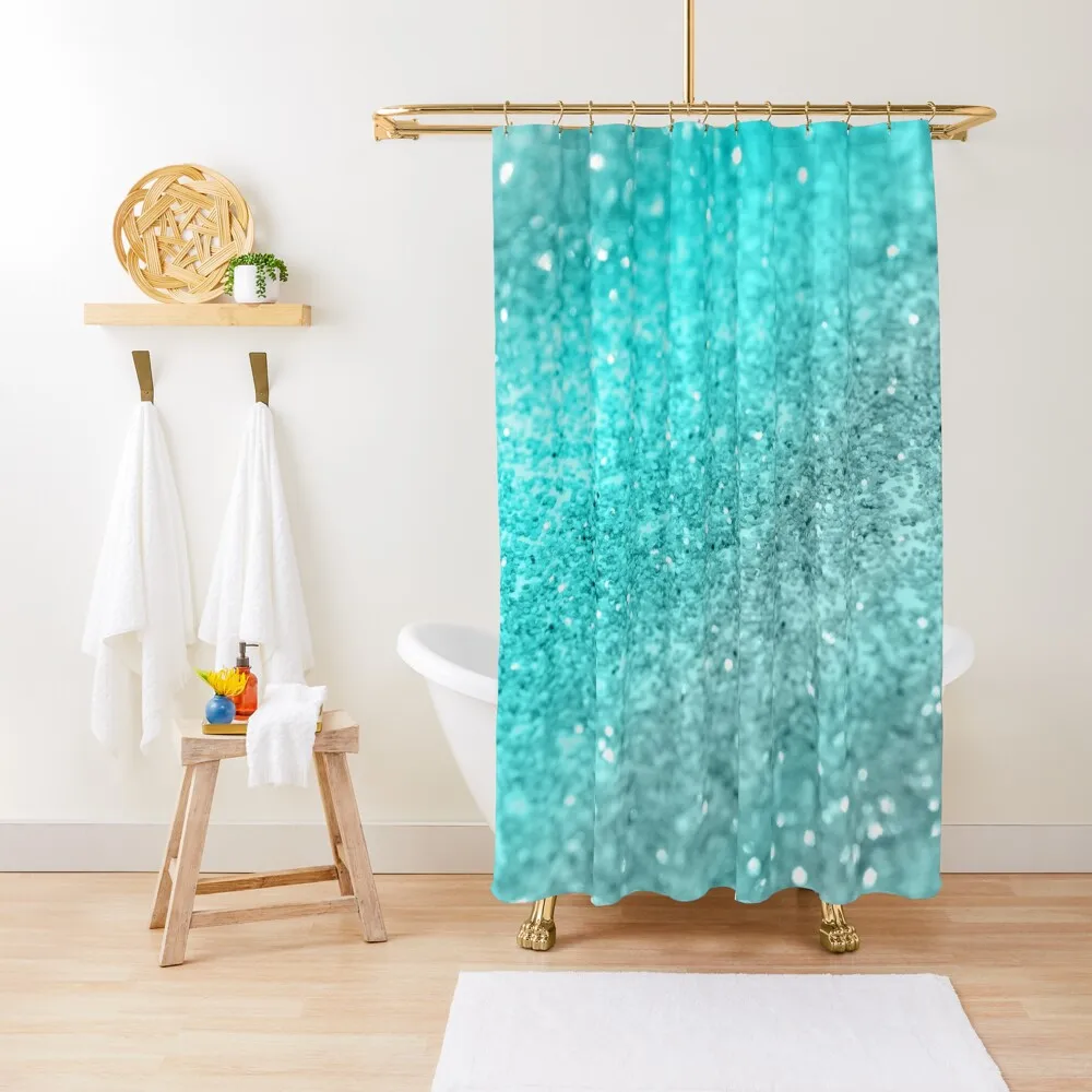 Aqua Teal Ocean Glitter #1 (Faux Glitter) #shiny #decor #artShower Curtain For Bathrooms Modern Accessory Bathrooms Curtain 
Aqua Teal Ocean Glitter #1 (Faux Glitter) #shiny #decor #artShower Curtain For Bathrooms Modern Accessory Bathrooms Curtain