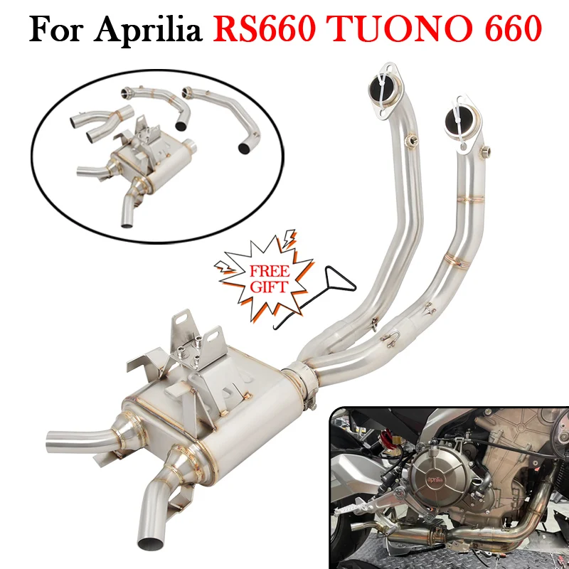 Slip-On For Aprilia RS660 TUONO660 TUONO RS 660 Motorcycle Exhaust System Modify Muffer Escape Moto Under Bike Front Link Pipe
Slip-On For Aprilia RS660 TUONO660 TUONO RS 660 Motorcycle Exhaust System Modify Muffer Escape Moto Under Bike Front Link Pipe